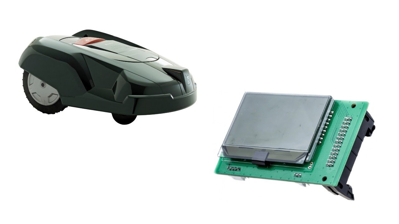 How to replace the display of Husqvarna Automower 220AC, 230ACX, Solar Hybrid, Gardena R160