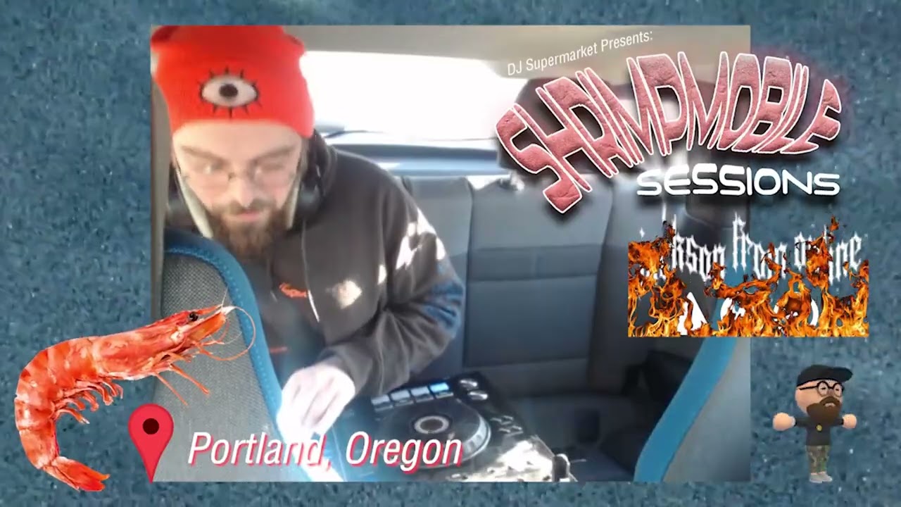 DJ SUPERMARKET 12 PRESENTS: SHRIMPMOBILE SESSIONS - jackson from online (live in a car)