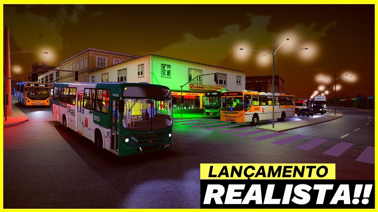PROTON BUS SIMULATOR - LANÇAMENTO MAPA REAL + MOD BUS LEVE E DETALHADO PADRÃO SALVADOR  -  G920