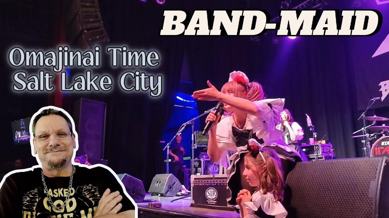 BAND-MAID | Omajinai Time Salt LakeCity | First Time Reaction. She found a little maid to help