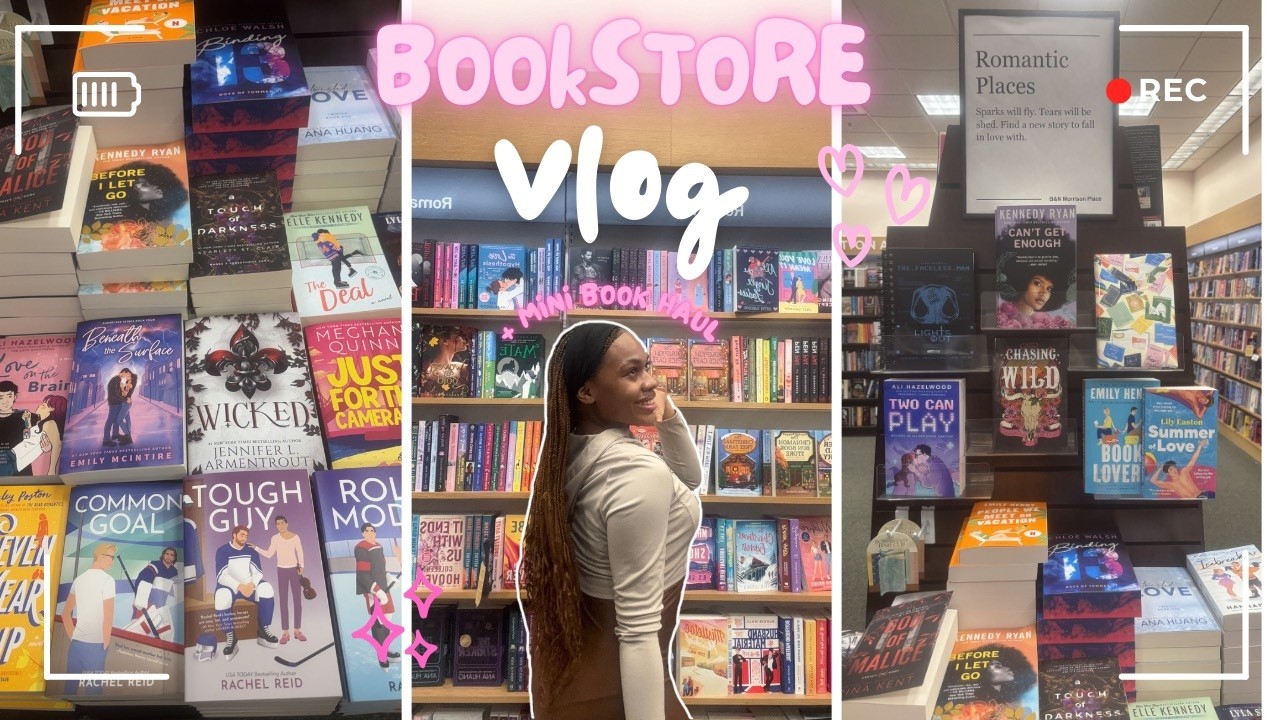 Come Book Shopping With Me 📖✨| a cozy bookstore vlog + browsing