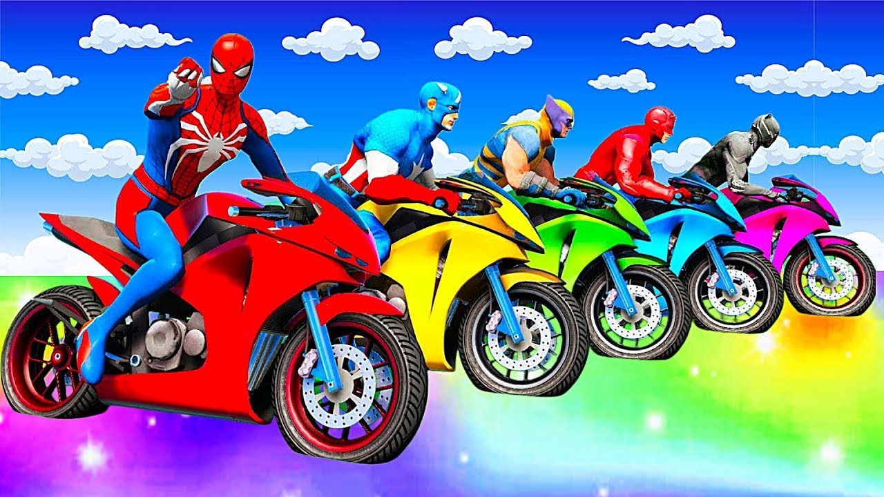 الرجل العنكبوت انقاذ باتمان Spider-Man Rescue batman vs iron man vs venom funny Game GTA 5 superhero