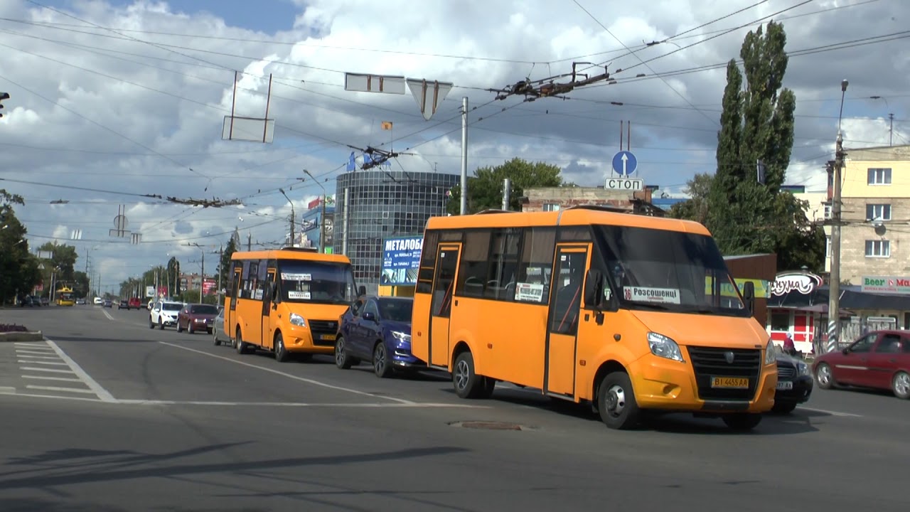POLTAVA UKRAINE TROLLEYBUSES FILMED BY DAVE SPENCER AUGUST 2019