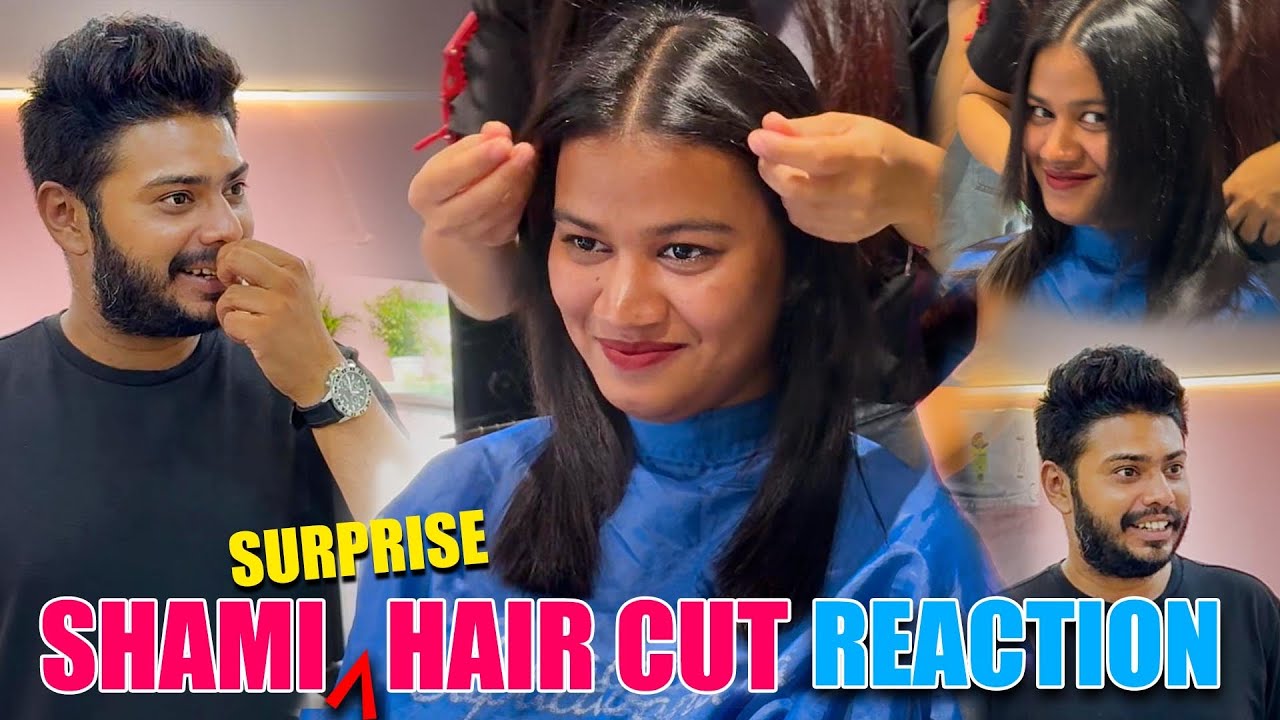 SHAMI NEW HAIR CUT GONE WRONG ? REACTION 😱 | JUNU SHOCKED 🥹 | PULLOTHI