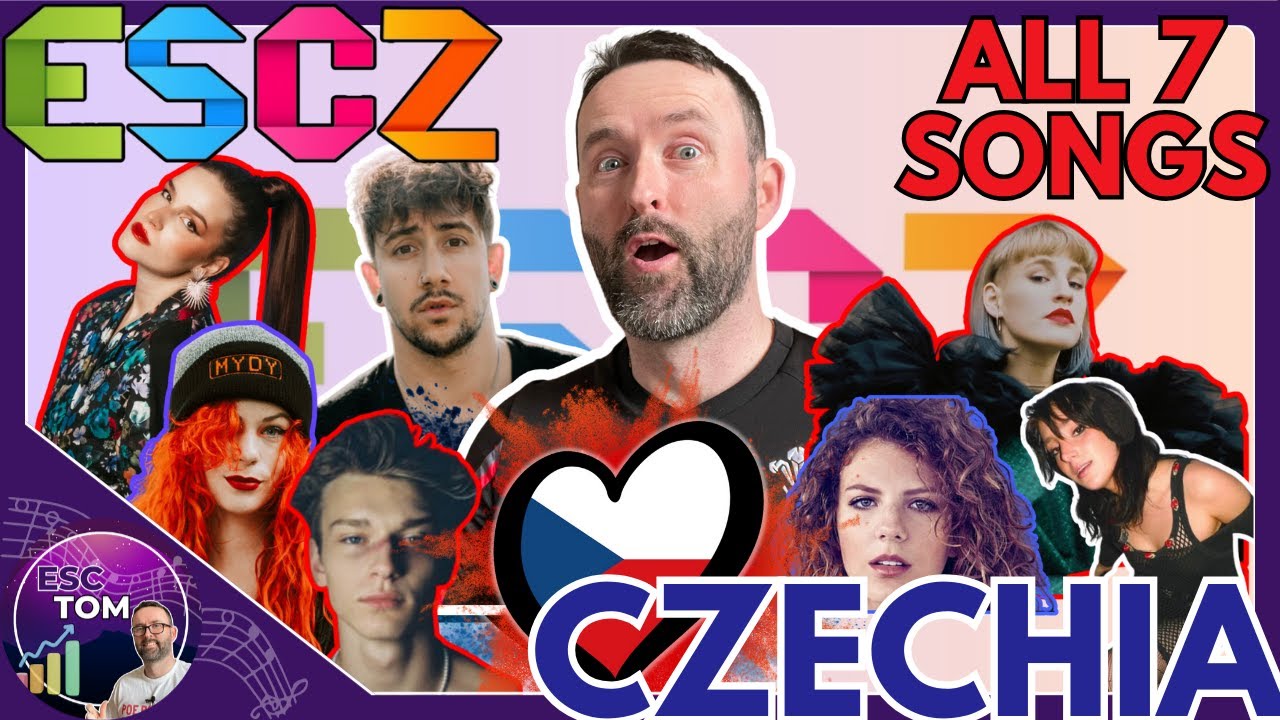 🇨🇿 Финал чешского национального отбора — ВСЕ 7 песен РЕАКЦИЯ И АНАЛИЗ 🔍 | ESCZ 2024 🇨🇿
