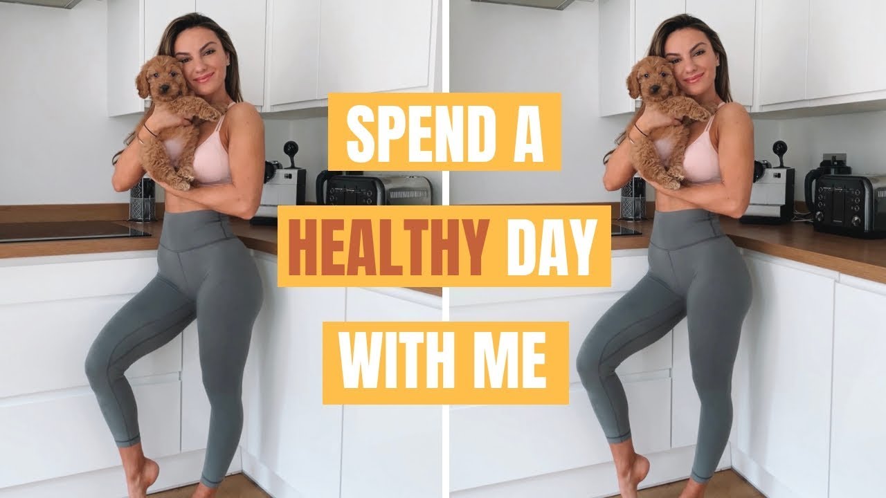 SPEND A REAL LIFE HEALTHY DAY WITH ME! + I got a puppy WHAT!