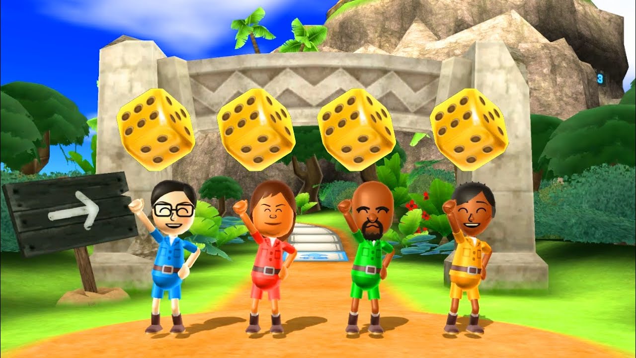 Wii Party - Board Game Island #101 - Oldbie Vs Mattt Vs Sakura Vs Steph (Master COM)