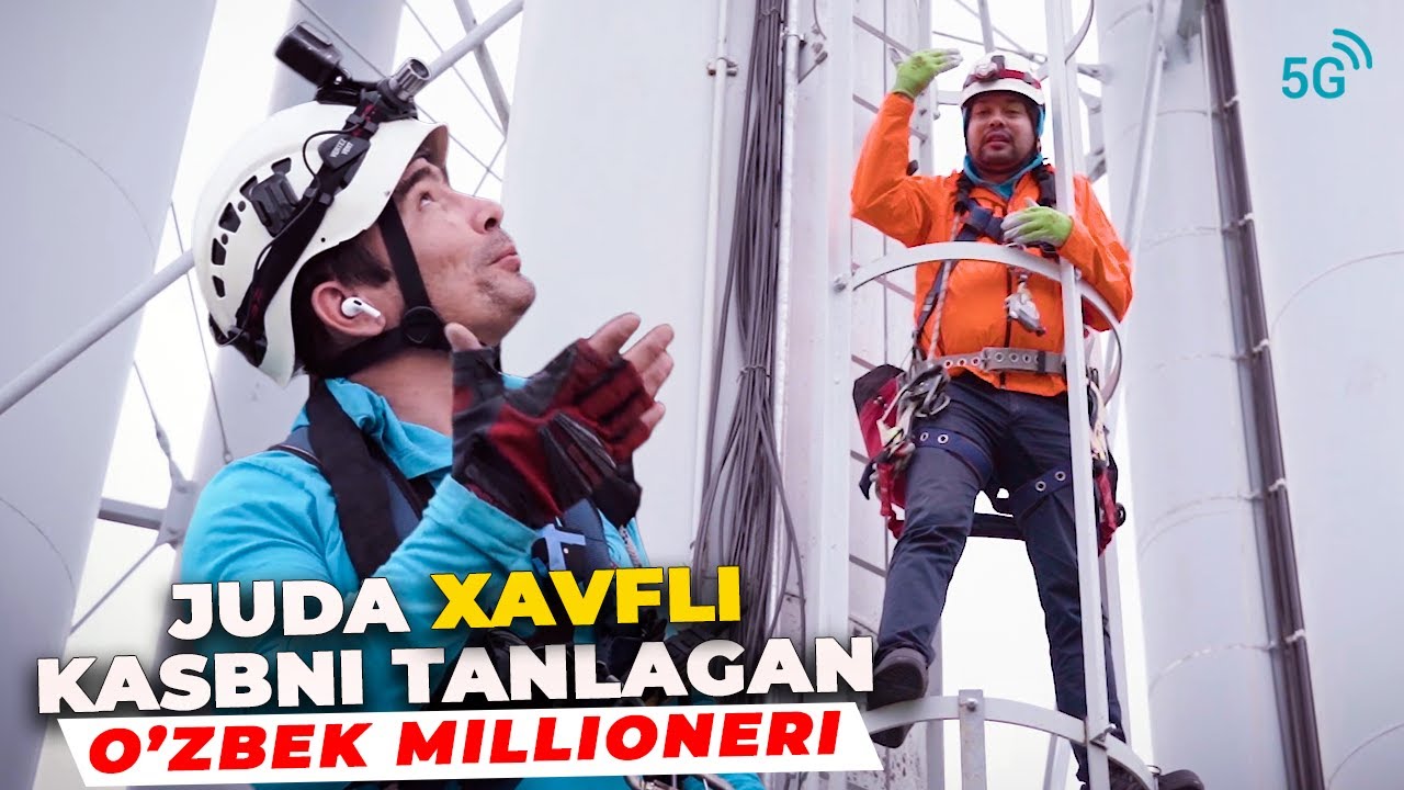 Amerikada juda xavfli kasbni tanlab, yarim million dollar topayotgan O'zbek o'g'loni!!!