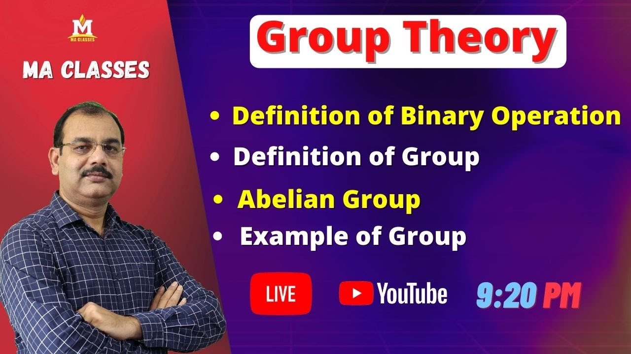 Group in Abstract Algebra |  Definition & Example | Group Theory