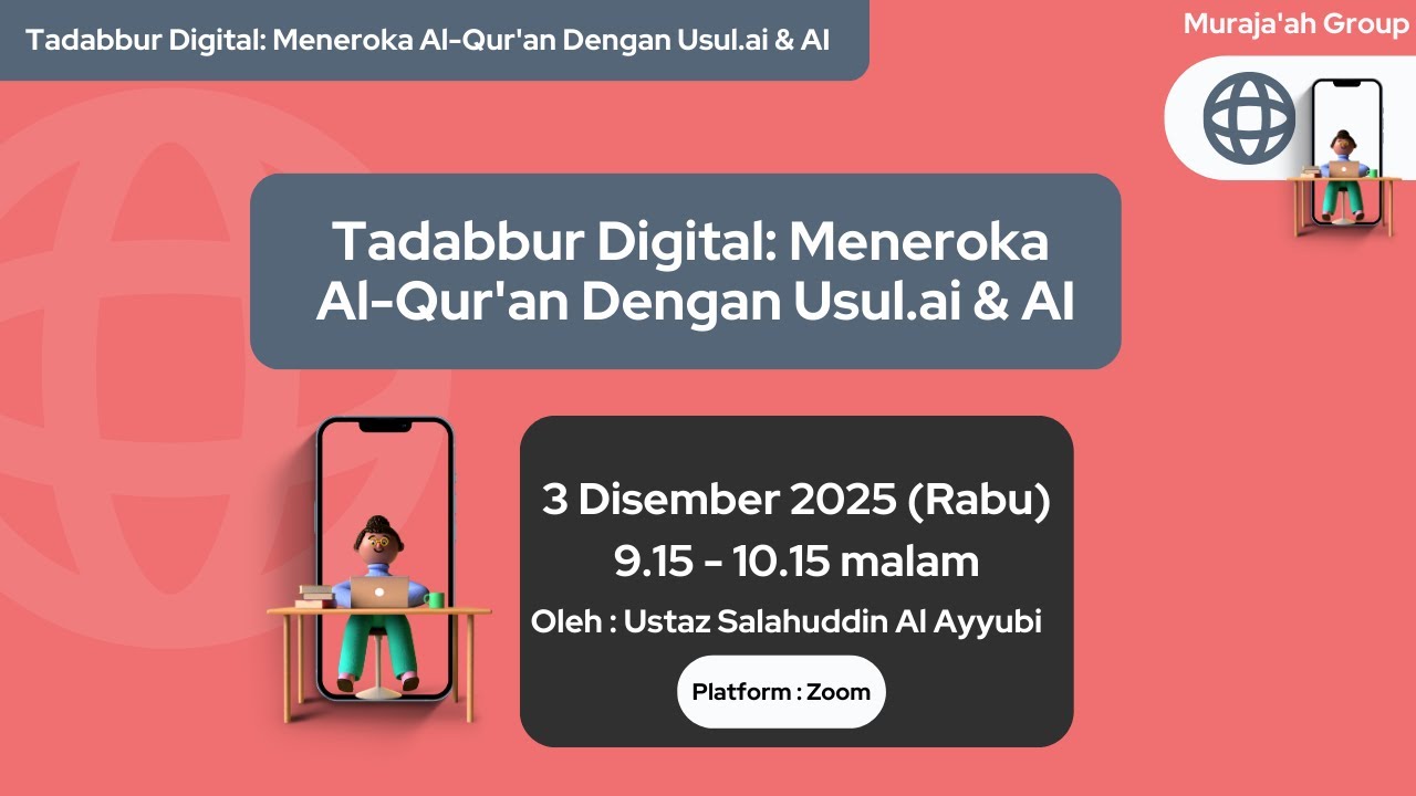 Tadabbur Digital (Siri 1) : Meneroka Al-Qur'an Dengan Usul.ai & AI