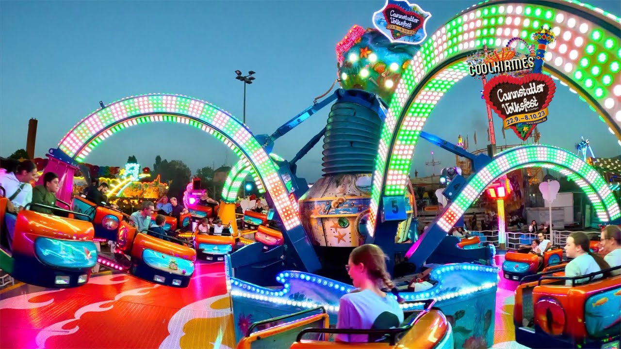Der Polyp Dreßen | Onride Video 4 [ Cannstatter Volksfest 2023 ] - Clip by CoolKirmes