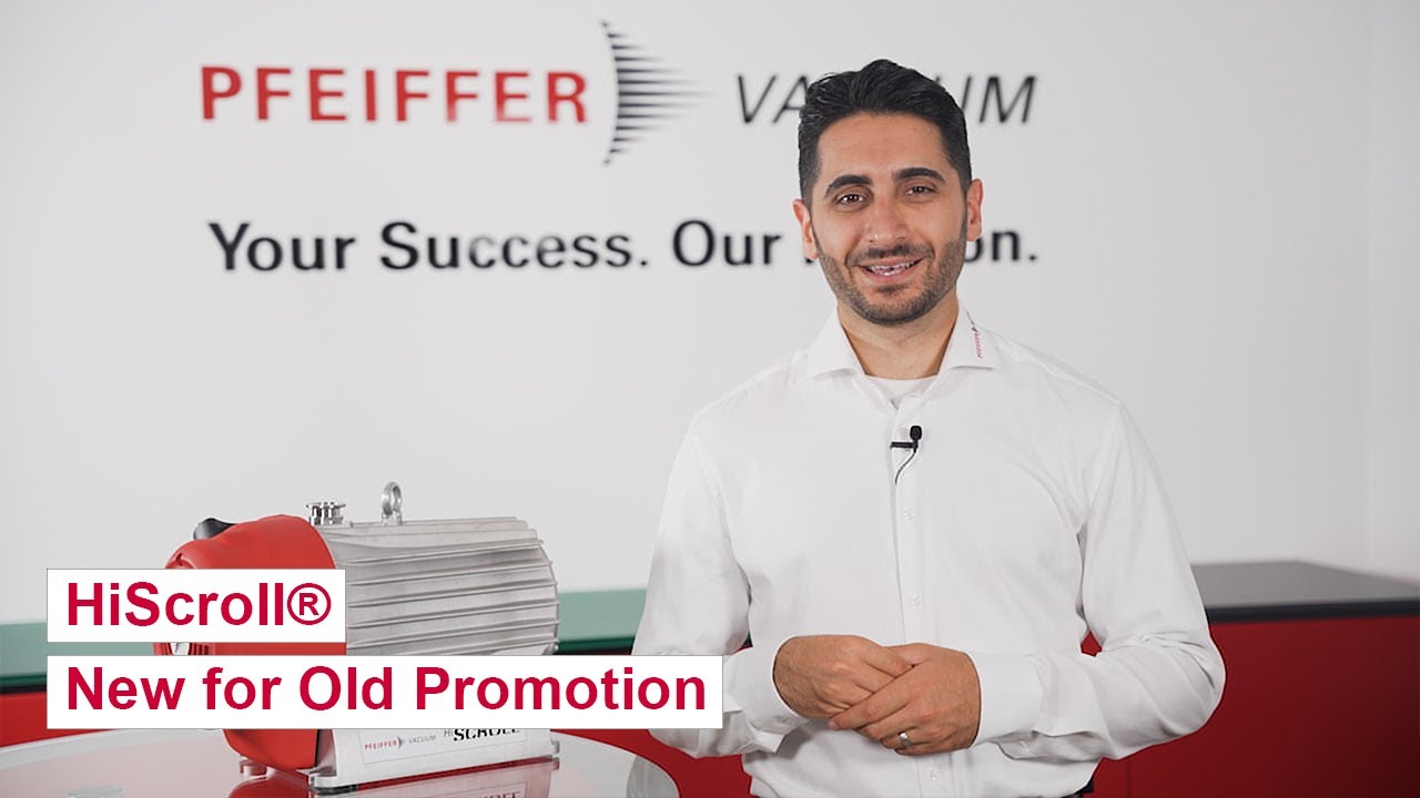 HiScroll&reg;: New for Old Promotion 2023 | by Pfeiffer Vacuum+Fab Solutions