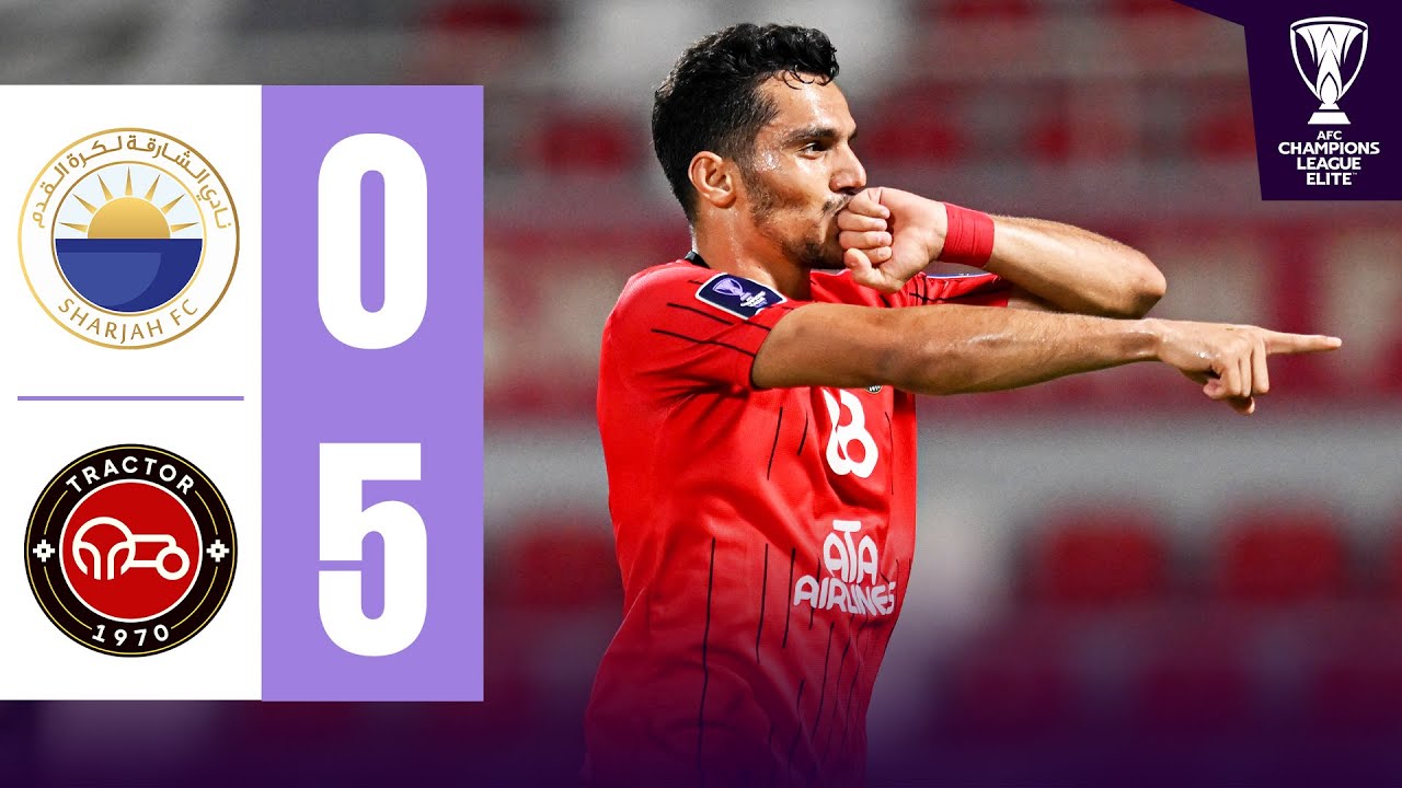 Ruthless Tractor RUN RIOT | Sharjah FC 🇦🇪 vs Tractor FC 🇮🇷 | Highlights ACL Elite™