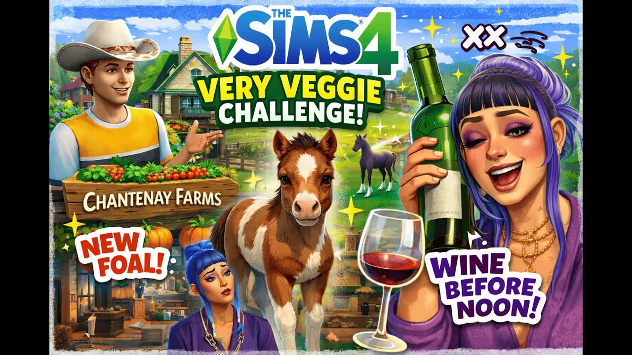 Very Veggie Challenge | A New Farm, a New Foal… and Questionable Life Choices (Pt 17)