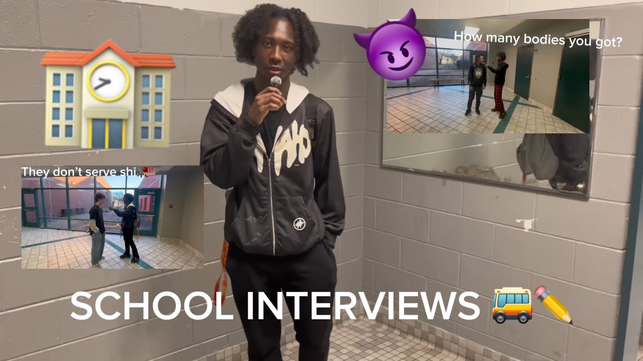 IM BACKKK… SCHOOL INTERVIEWS🚌