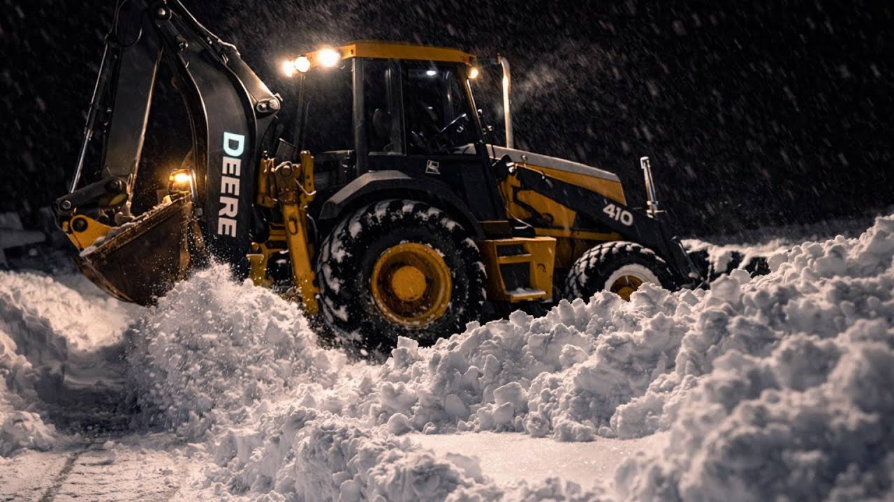 We Plowed 14 Inches of Snow During a Blizzard Shutdown