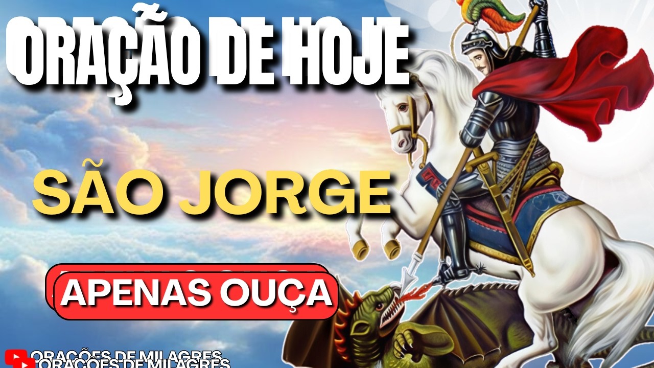 NÃO AGUENTO MAIS ESPERAR! SÃO JORGE CORTA ESSAS CORRENTES — A LIBERTAÇÃO É AGORA!