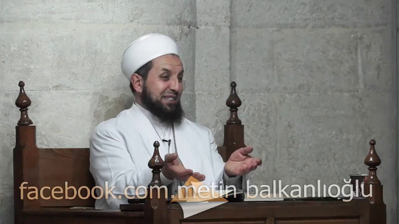 Abdülmetin Balkanlıoğlu Hoca 20 01 2015 Nişanca Camii