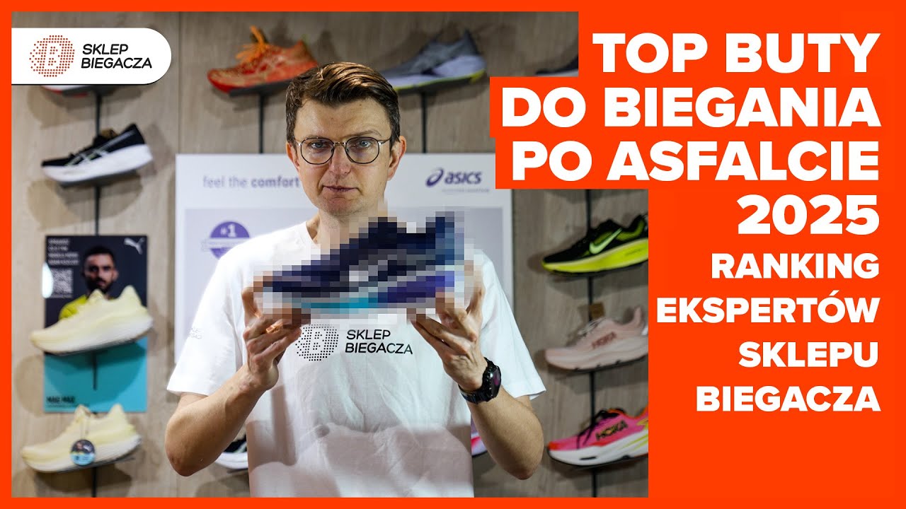 TOP buty do biegania po asfalcie 2025 | Ranking ekspertów Sklepu Biegacza 🔥