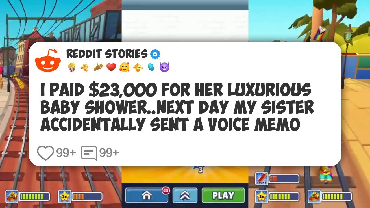 I Paid $23,000 For Her Luxurious Baby Shower. Next Day My Sister Accidentally Sent A Voice #reddit 