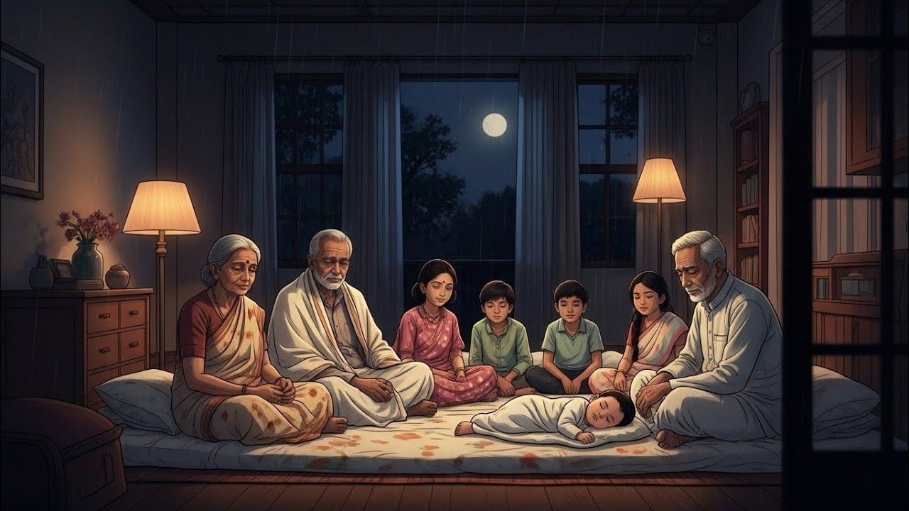 FamilyFrom sunrise prayers to night lamps glowing, ten family members move through daily life 