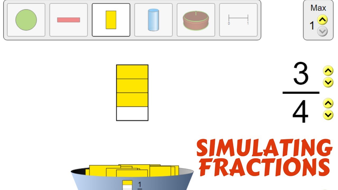 Learn Fractions Using Simulation - Phet Interactive Simulation