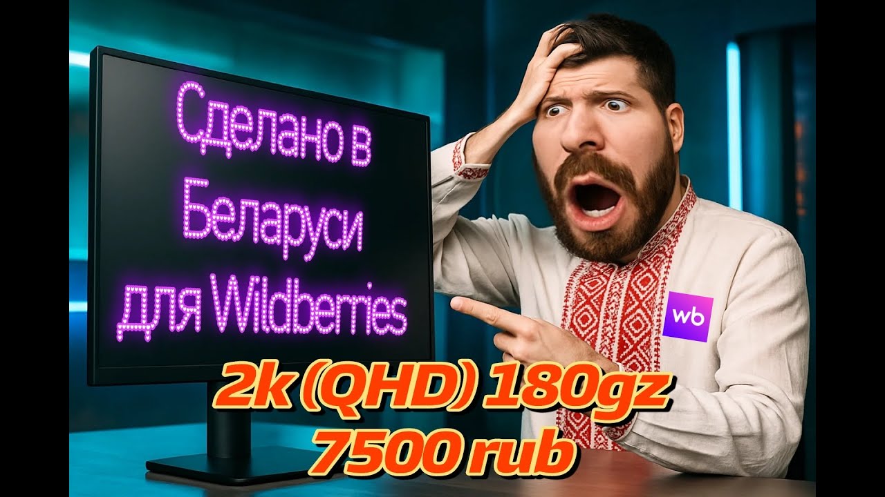 2К Монитор с WB от WB из РБ за копейки. Я в ШОКЕ!  MT-27VA180G2K