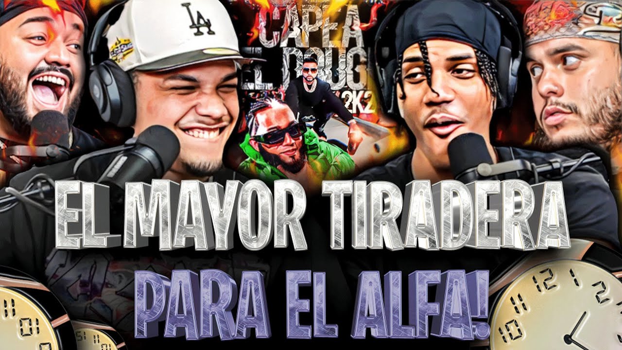 EL MAYOR TIRADERA PARA “El Alfa” NUESTRA REACCIÓN!! Capea El Dough 2024 el mayo…