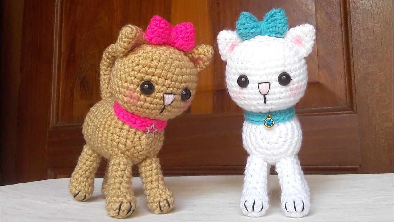 Gatito AMIGURUMI. Parte 3 🐈💖. Tutorial