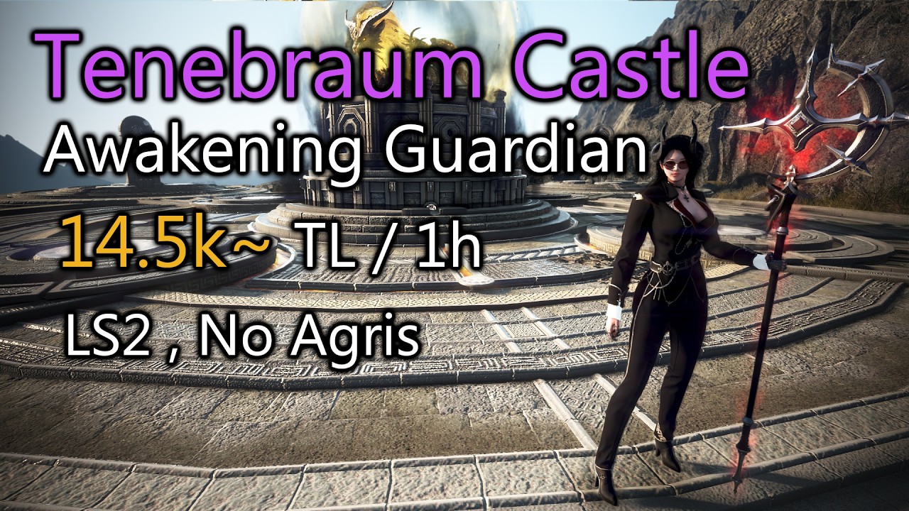 Black Desert Online | Awakening Guardian Tenebraum Castle 14.5k Trash Loot (LS2, No Agris)