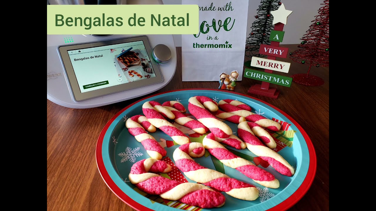 Bengalas de Natal na Thermomix (Bimby)