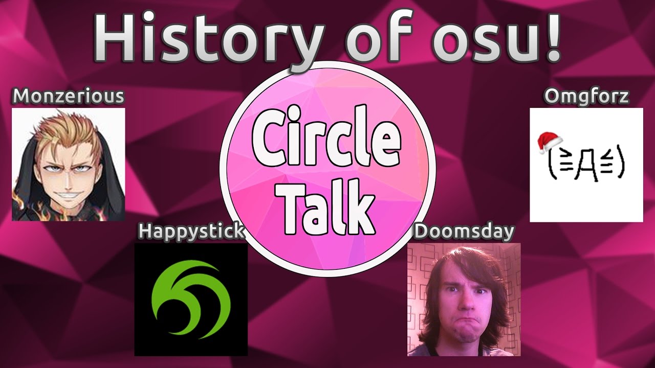 Circle Talk | History of osu! feat. Happystick, Doomsday and Omgforz