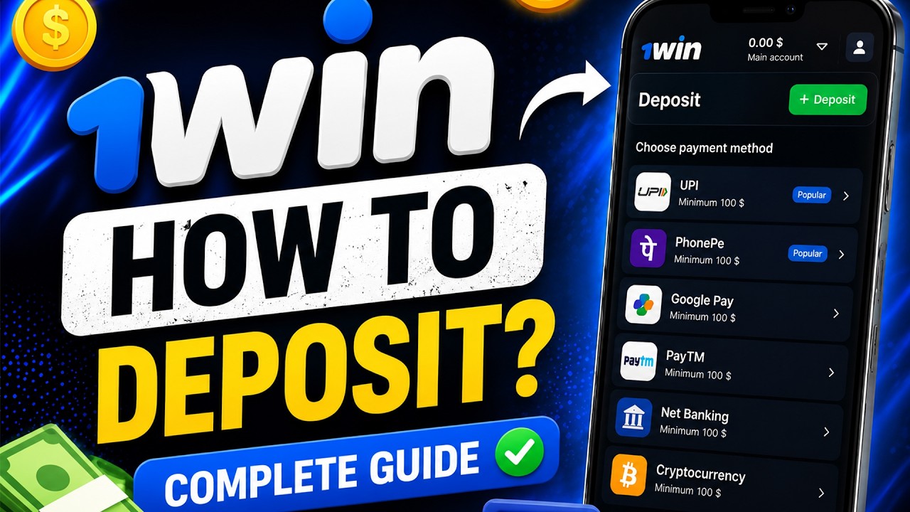 How to Deposit 1WIN / Promo Code 1WIN
