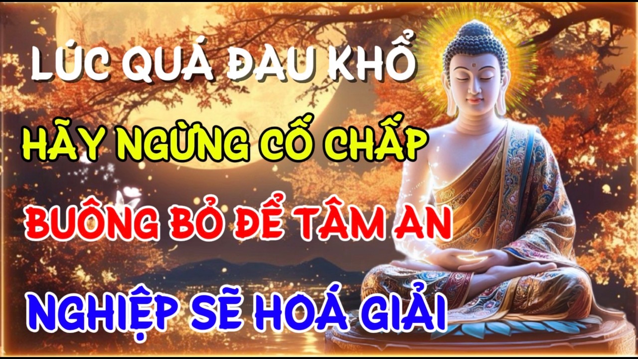 LÚC QUÁ ĐAU KHỔ HÃY NGỪNG CỐ CHẤP-BUÔNG BỎ ĐỂ TÂM AN,NGHIỆP SẼ HOÁ GIẢI | Linh Ứng Phật Duyên Audio