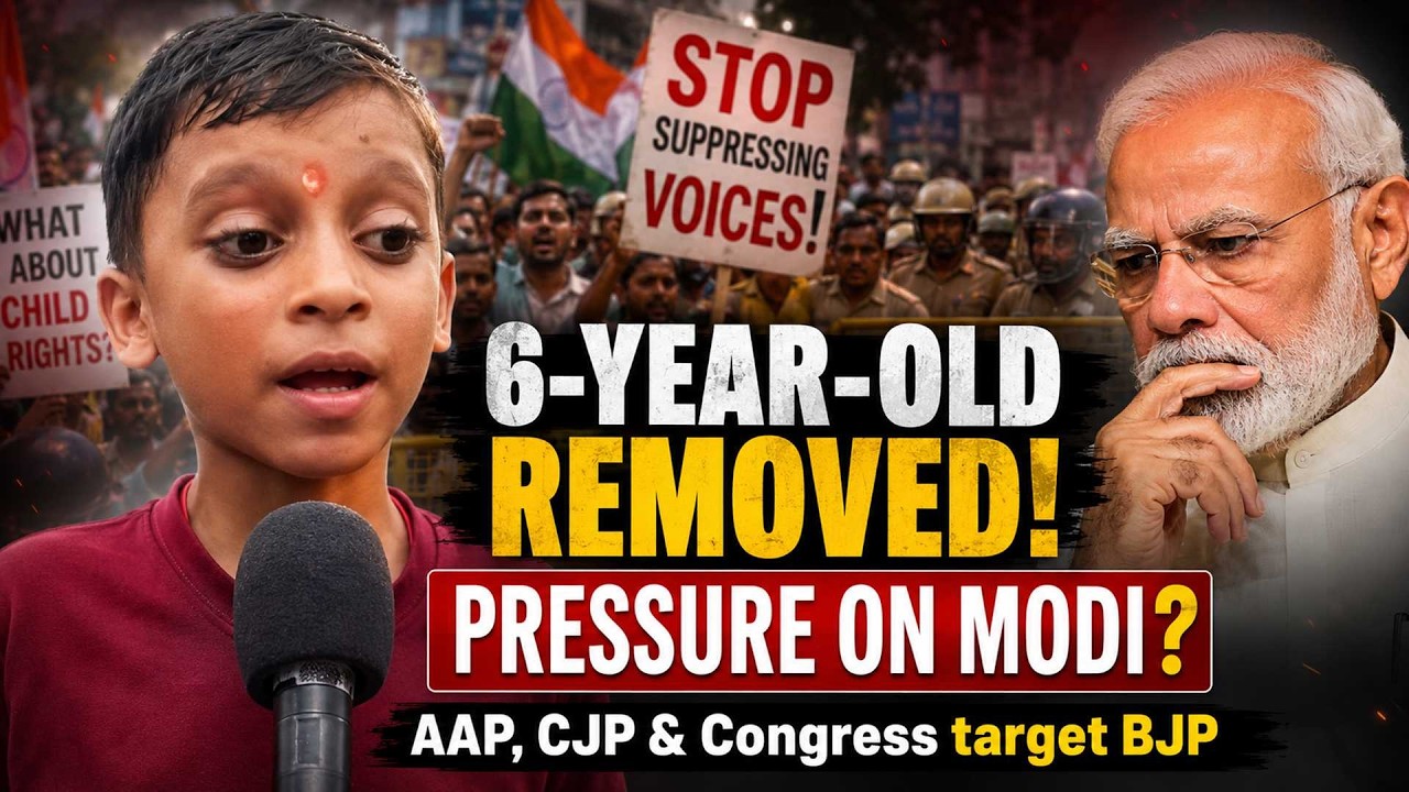 6-year-old removed by Bihar cops from protest site