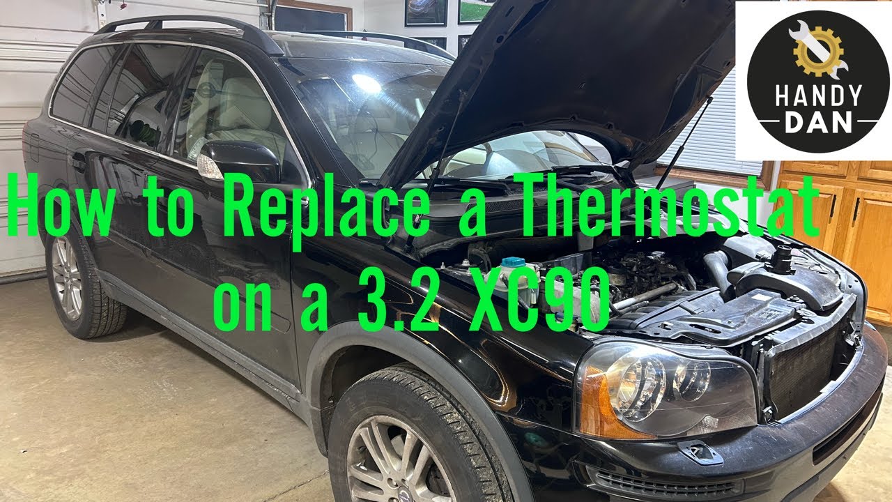 How to Replace a Thermostat 3.2 XC90 Volvo