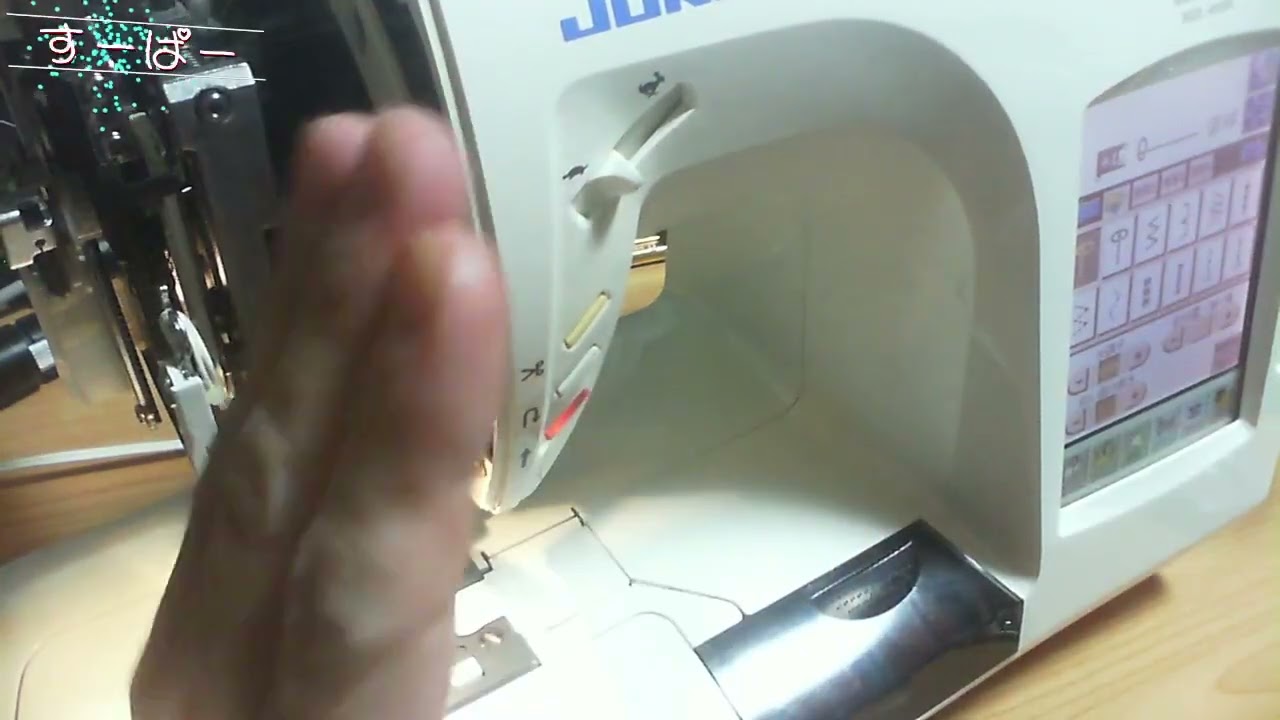 針の振れを直す。針の角度調整　ＨＺＬ－０１０N
