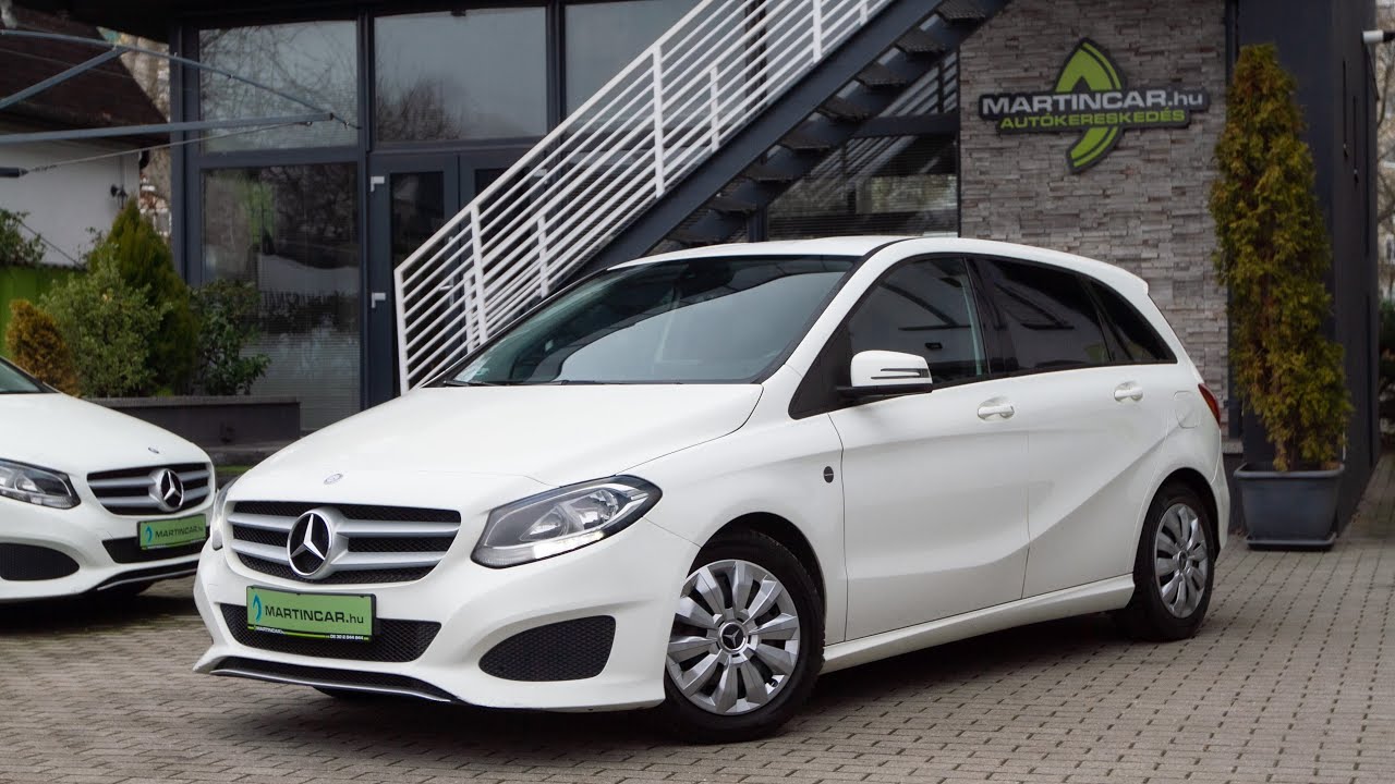 MERCEDES-BENZ B 180 7G-DCT Calcite White +Eredeti Magyar Autó +1.Tulajdonostól +3X-s GARANCIA !!