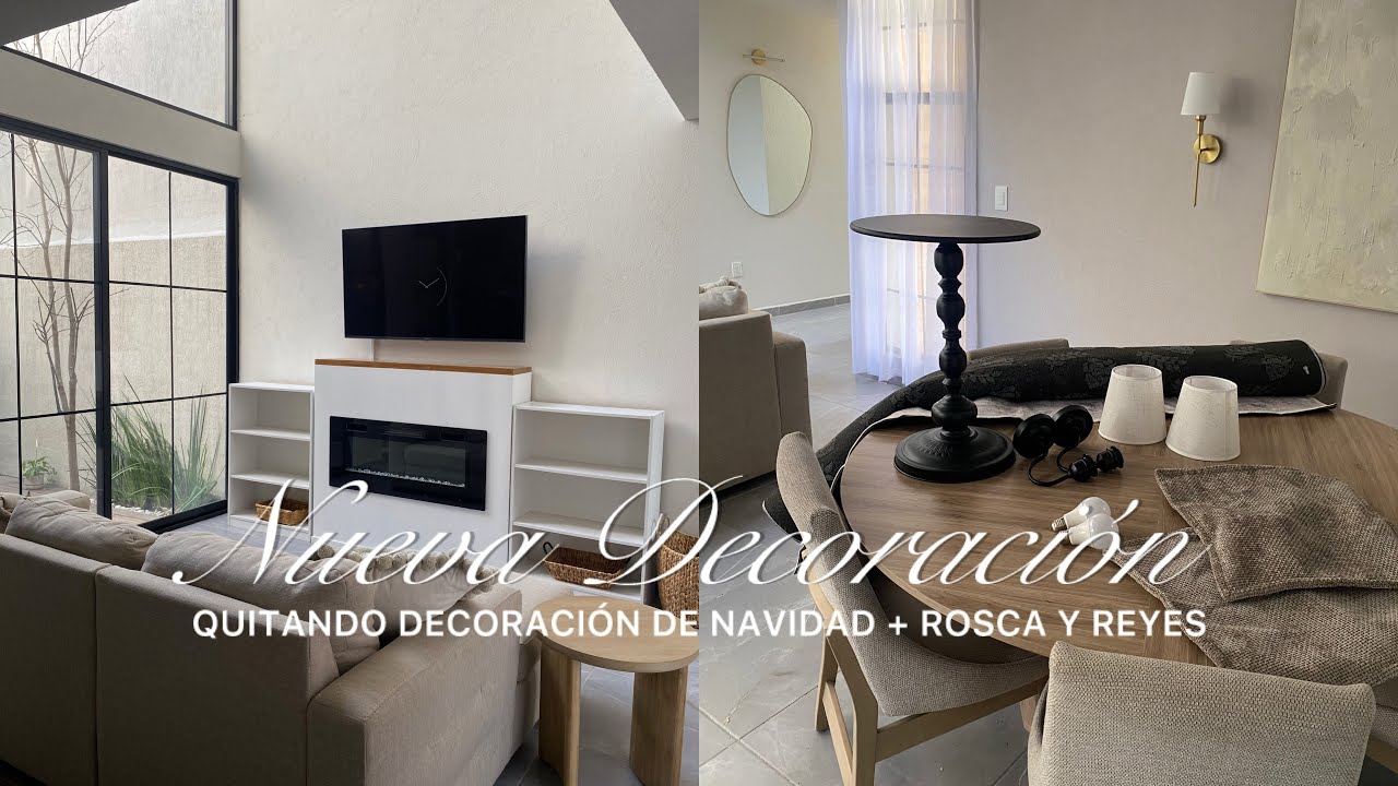 NUEVA DECORACIÓN 🤎ORGANIZACIÓN DE DECORACIÓN DE NAVIDAD + ROSCA y REYES✨