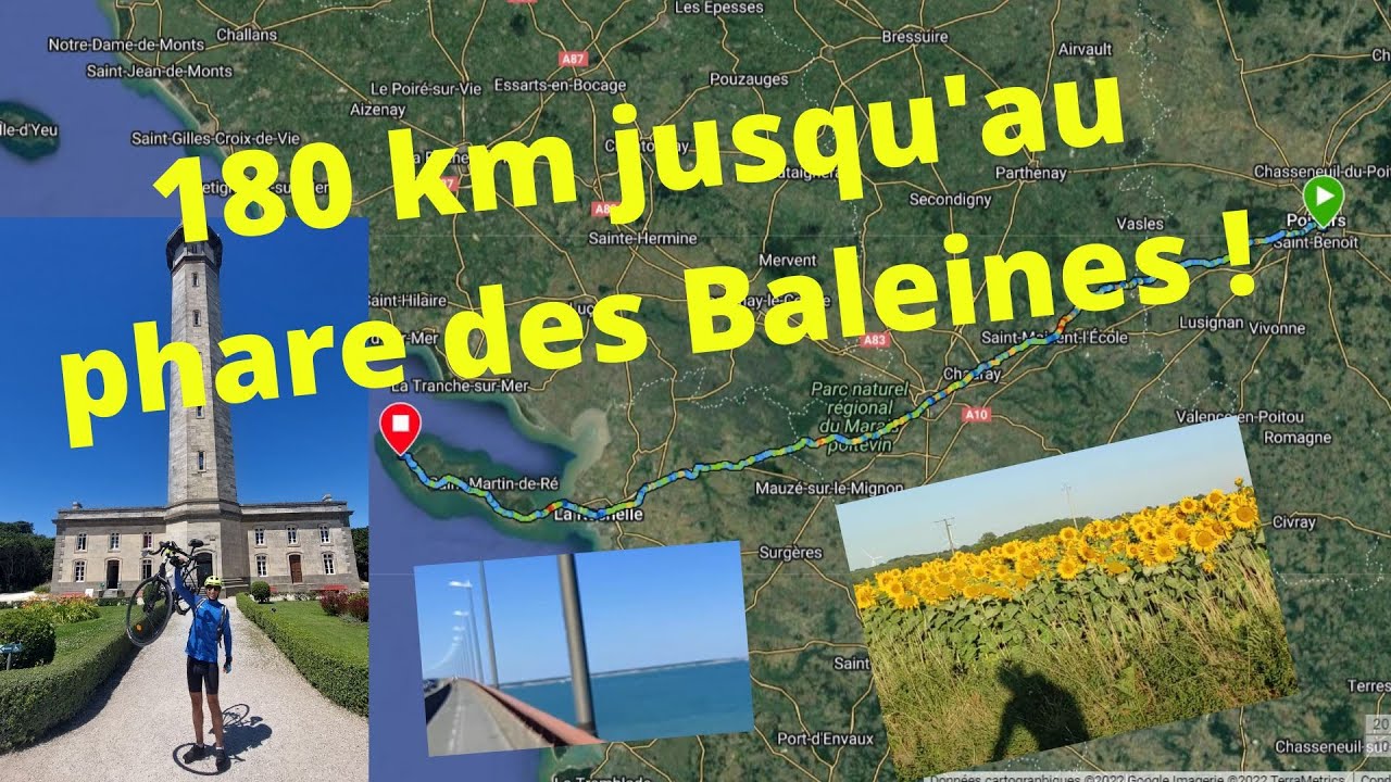 Mon premier 180 km à vélo !! Jusqu'à l'île de Ré🏝️🐳 avec le Triban RC520 🚲!
