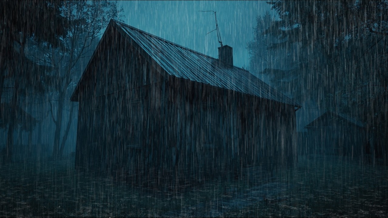 Extreme Thunderstorm Sounds 10 Hours ⛈️ Heavy Rain for Deep Sleep & Laser Focus
