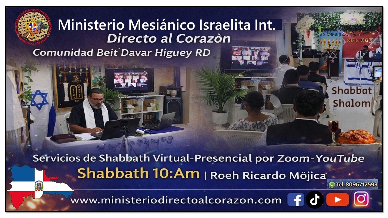 Servicio de Shabbat Virtual Para Las Naciones