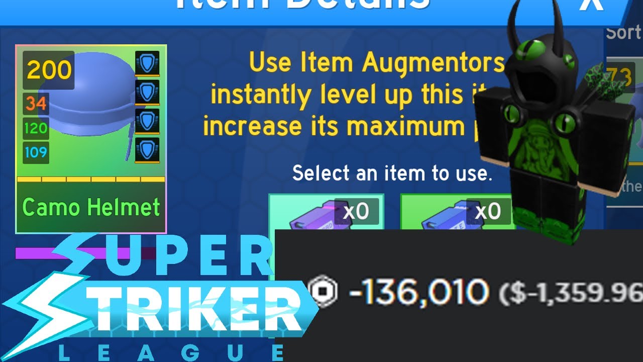 SPENDING 100k ROBUX REACHING LVL 200 GEAR (Roblox Super Striker League
