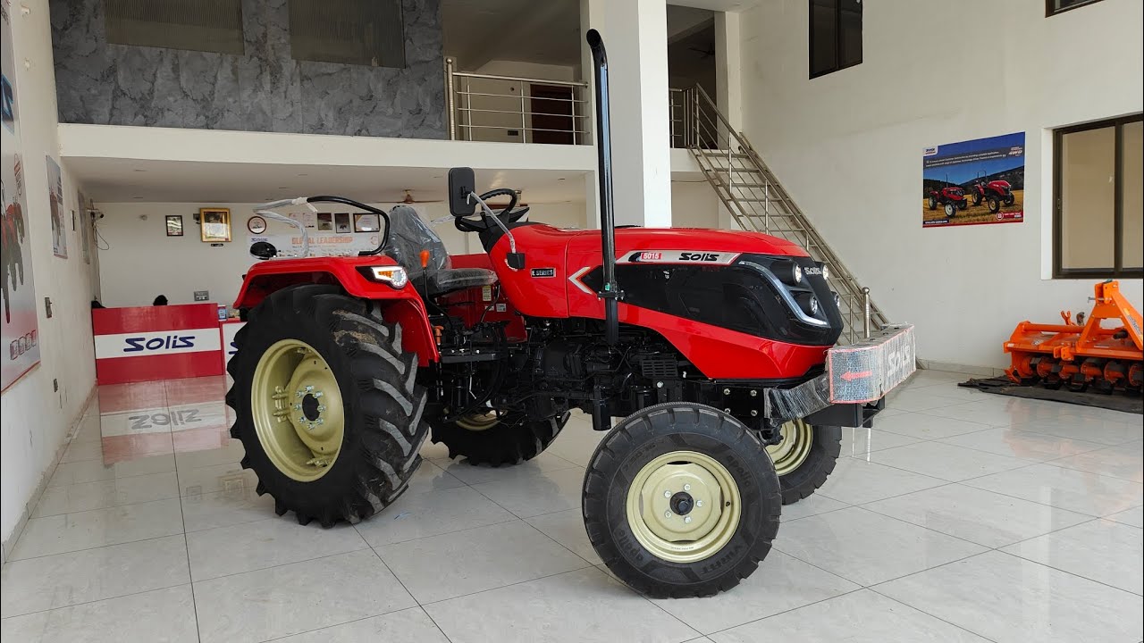 Solis 5015 tractor 50hp di pump 210nm torque Review
