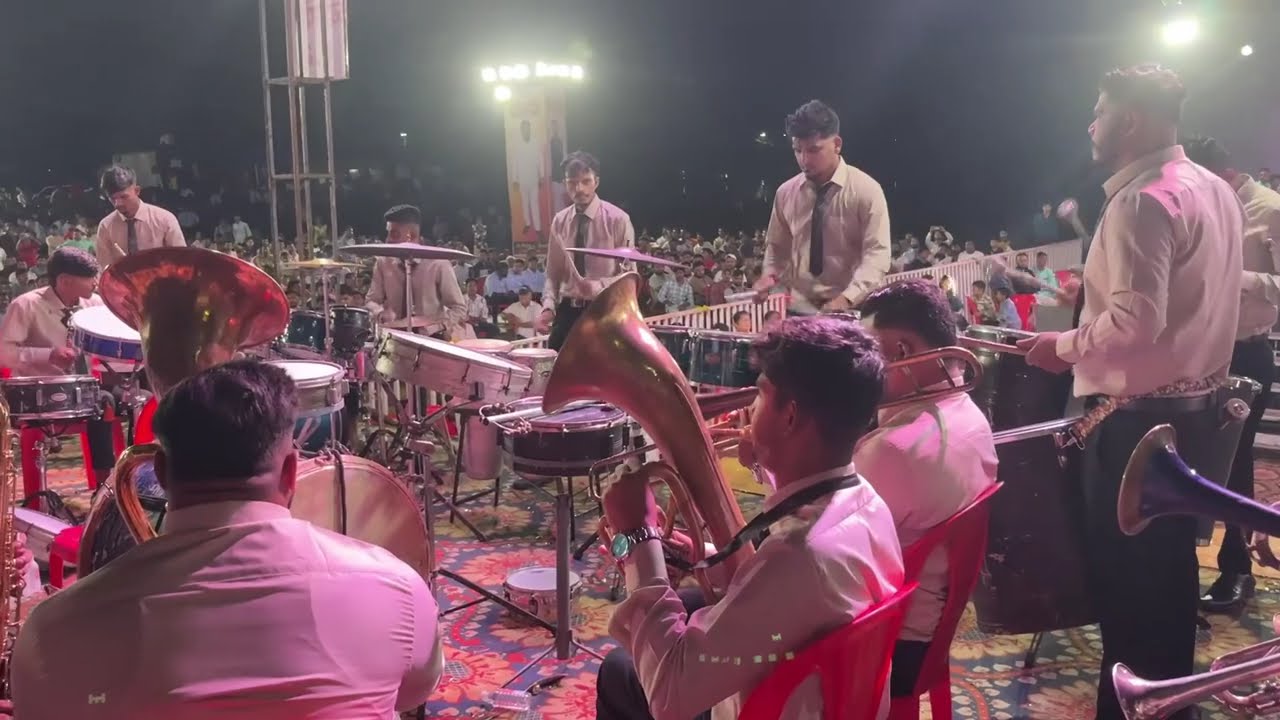 PAISA YEH PAISA|1st Prize winner🏆JK BRASS BAND PIMPLAS  jolly varhaldevi brass band competition2025
