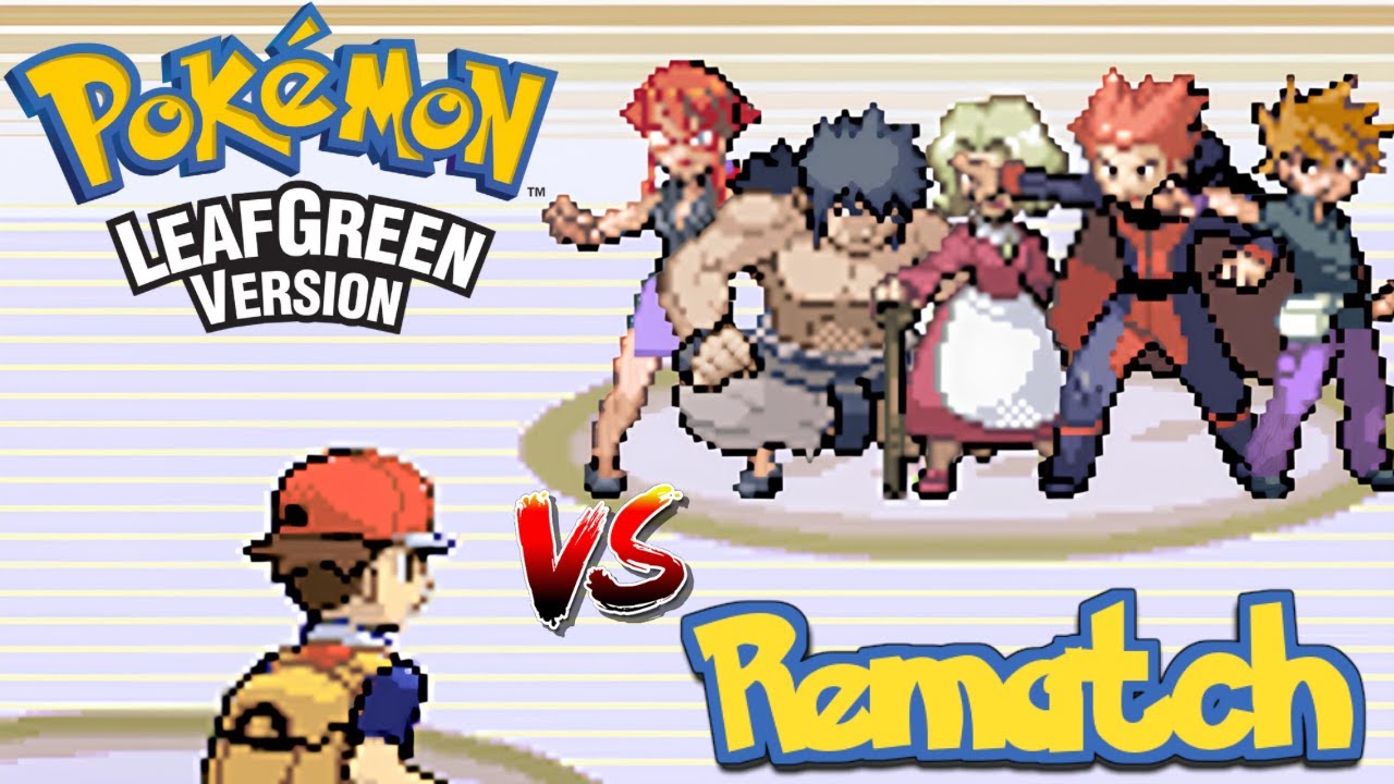 All Elite Four Rematch - Pokemon Fire Red & Leaf Green