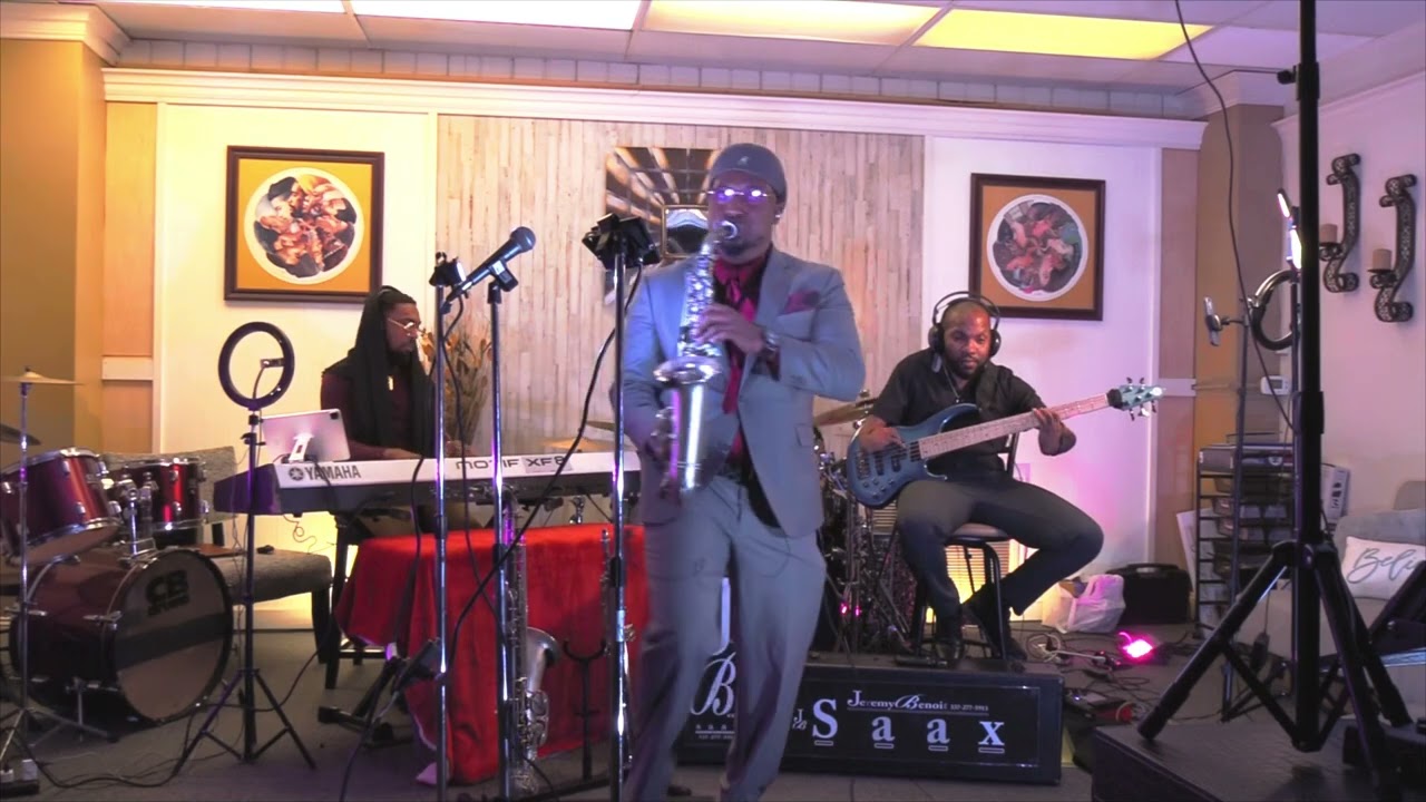 Lets Stay Together _ Jeremy Benoit The Real JB Saax BaND LIVE Studio Recording