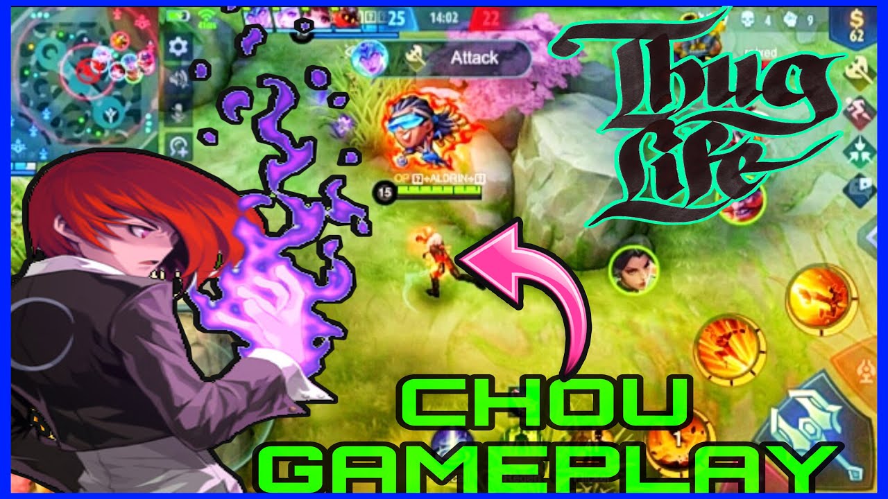 CHOU GAMEPLAY VERY AGRESSIVE🔥DOMINATING LIKE INSECTION GAMEPLAY💪