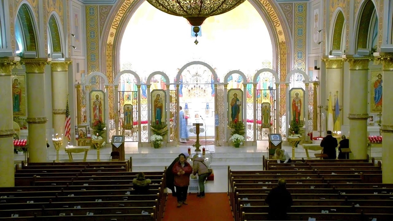 Божественна Літургія. Стрітення Господа Бога і Спаса нашого Ісуса Христа.  Encounter of Our Lord.