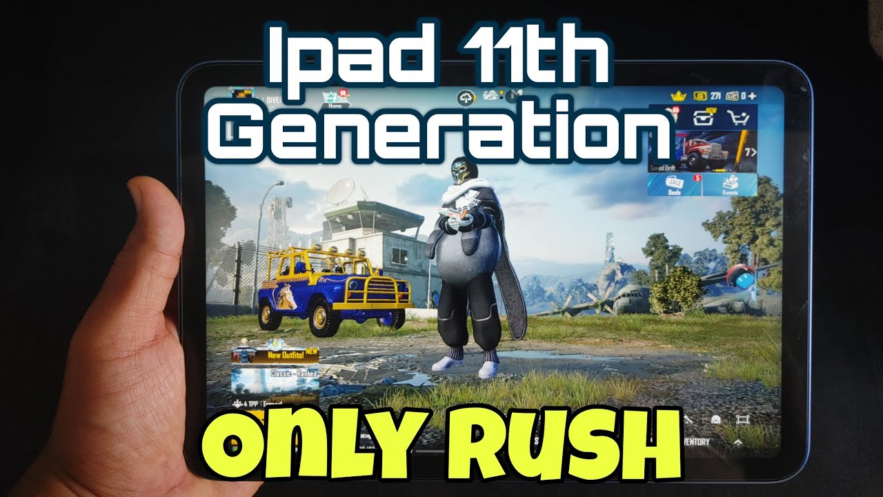 iPad 11th Generation PUBG Test 🔥 | Smooth + Extreme 60FPS Gameplay | PUBG Mobile 2025